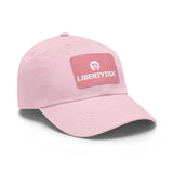 Dad Hat with Leather Patch (Rectangle)