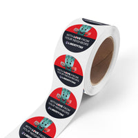 Round Sticker Label Rolls