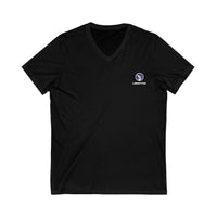 Unisex Jersey Short Sleeve V-Neck Tee