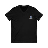 Unisex Jersey Short Sleeve V-Neck Tee