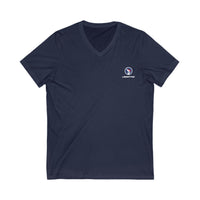 Unisex Jersey Short Sleeve V-Neck Tee