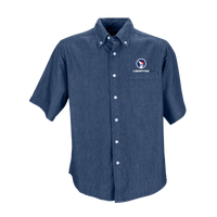Men's Short-Sleeve Hudson Denim Shirt