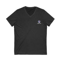 Unisex Jersey Short Sleeve V-Neck Tee
