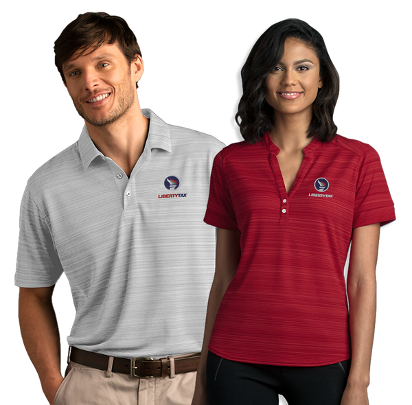 Vansport Strata Textured Polo