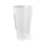 Frosted Pint Glass, 16oz