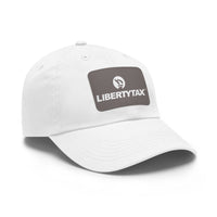 Dad Hat with Leather Patch (Rectangle)