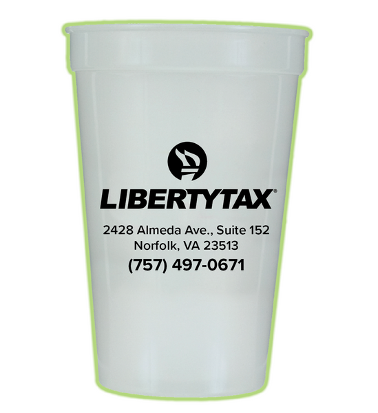 17 Oz. Nite Glow Stadium Cup (250)
