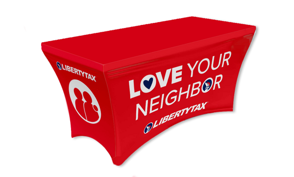 Love Your Neighbor Table Cover