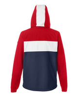 Nautica Unisex Windward Anorak Hooded Quarter-Zip Jacket