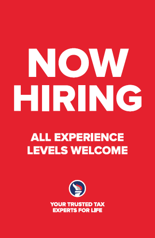 Now Hiring Window Clings
