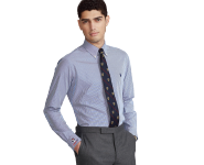 Classic Fit Poplin Sport Shirt