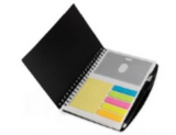 SpiralScript 5.5 x 7 Plastic Spiral Journal with Pen