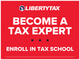 Tax School TY23 YARD SIGNS