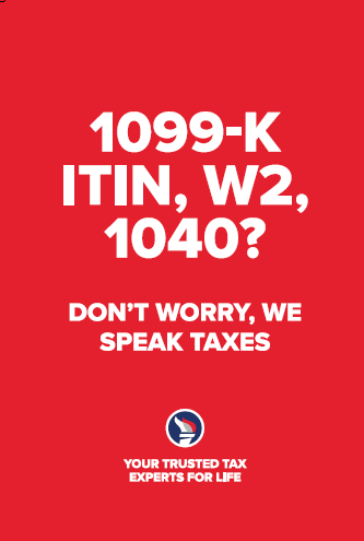 Tax Speak Cling