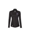 Adidas Women's Lightweight Mélange Quarter-Zip Pullover