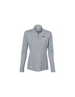 Adidas Women's Lightweight Mélange Quarter-Zip Pullover