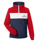 Nautica Unisex Windward Anorak Hooded Quarter-Zip Jacket