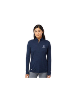 Adidas Women's Lightweight Mélange Quarter-Zip Pullover