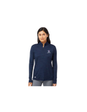 Adidas Women's Lightweight Mélange Quarter-Zip Pullover