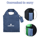 Reusable Fold-Up Shopping Tote Bag (14.96"W X 22.83" H) (100)
