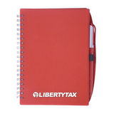 Liberty Color-Pro Spiral Notebook with Pen