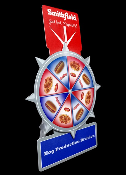 Liberty Tabletop Spinning Prize Wheel