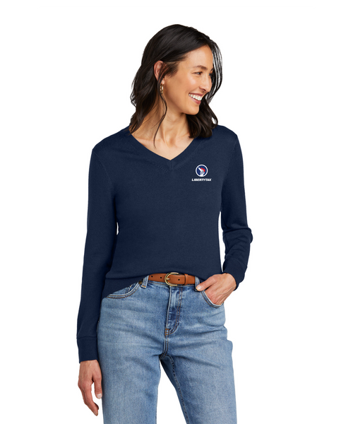 Merino Wool V-Neck Sweater