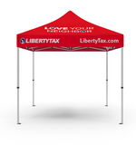 10'  Hex Aluminum Frame w/ Full Color Canopy