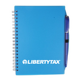 Liberty Color-Pro Spiral Notebook with Pen