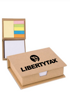 Liberty Eco-Recycled Memo Case with Sticky Notes