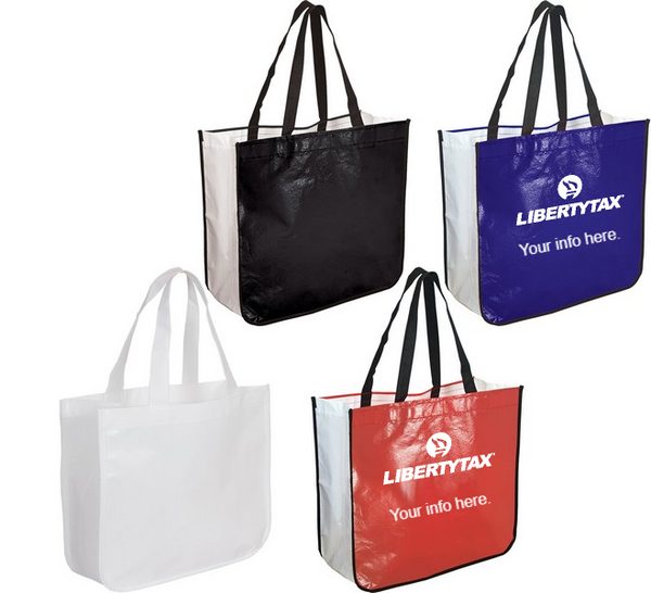 Extra Large Laminated Shopping Tote Bag- Free Shipping-250