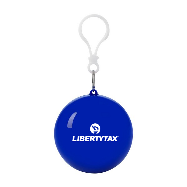 Liberty Poncho Ball Keychain