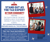 Tax Talk and Event Success Kit-Shipping Included