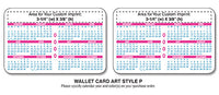 Laminated Wallet Card - 3.5x2.25 (2-Sided) - 14 pt. (1000)