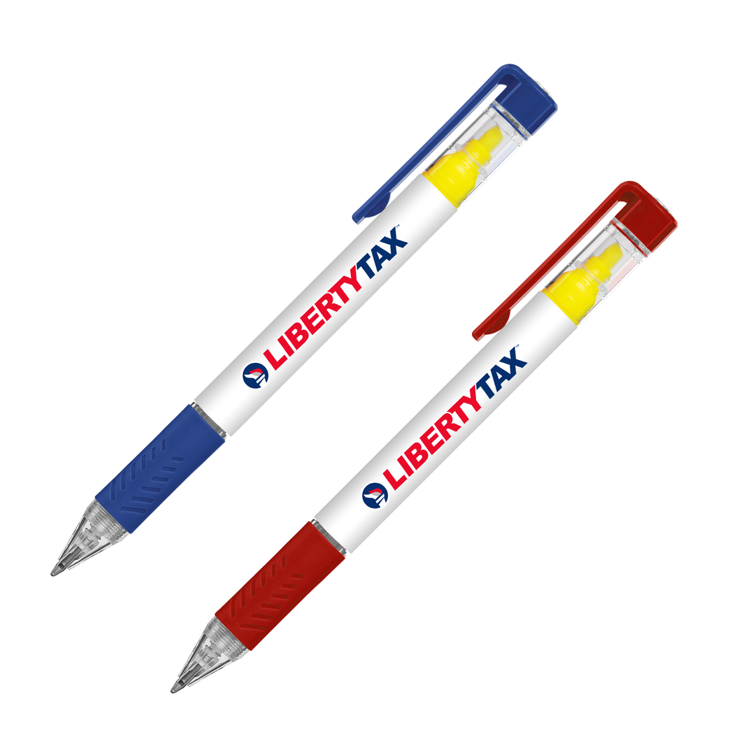 Duplex Brights Pen & Highlighter Combo libtaxstore