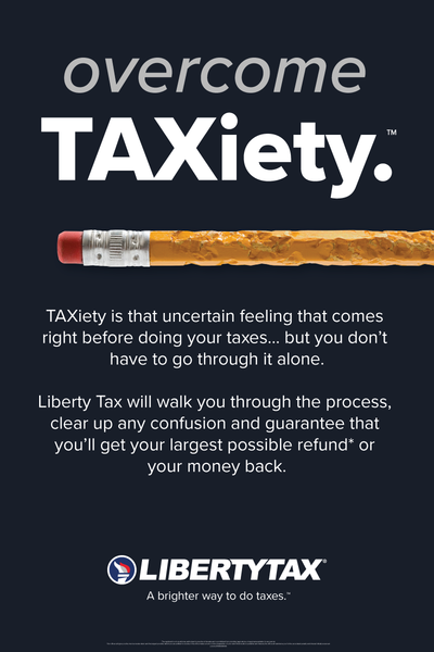 TAXiety Poster 24" x 36"