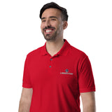 Embroidered Adidas Performance Polo Shirt