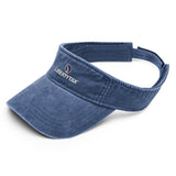 Embroidered Denim visor
