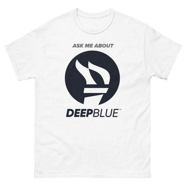 Deep Blue Men's T Shirt