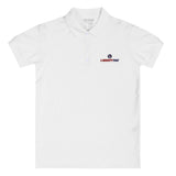 Embroidered Women's Polo Shirt-White
