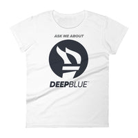 Deep Blue Ladies Classic Fit T Shirt